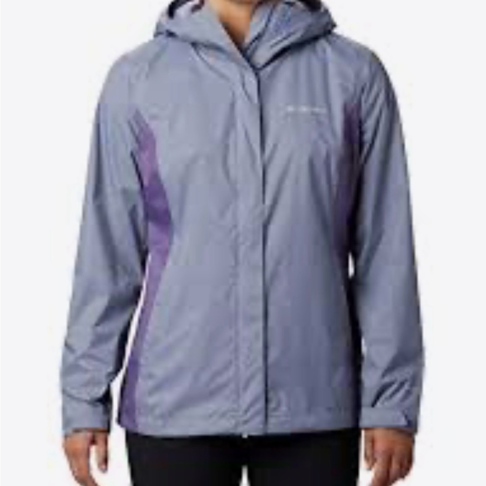 Columbia Women’s Arcadia Rain Jacket Omni-Tech S Waterproof Gorpcore Athleisure